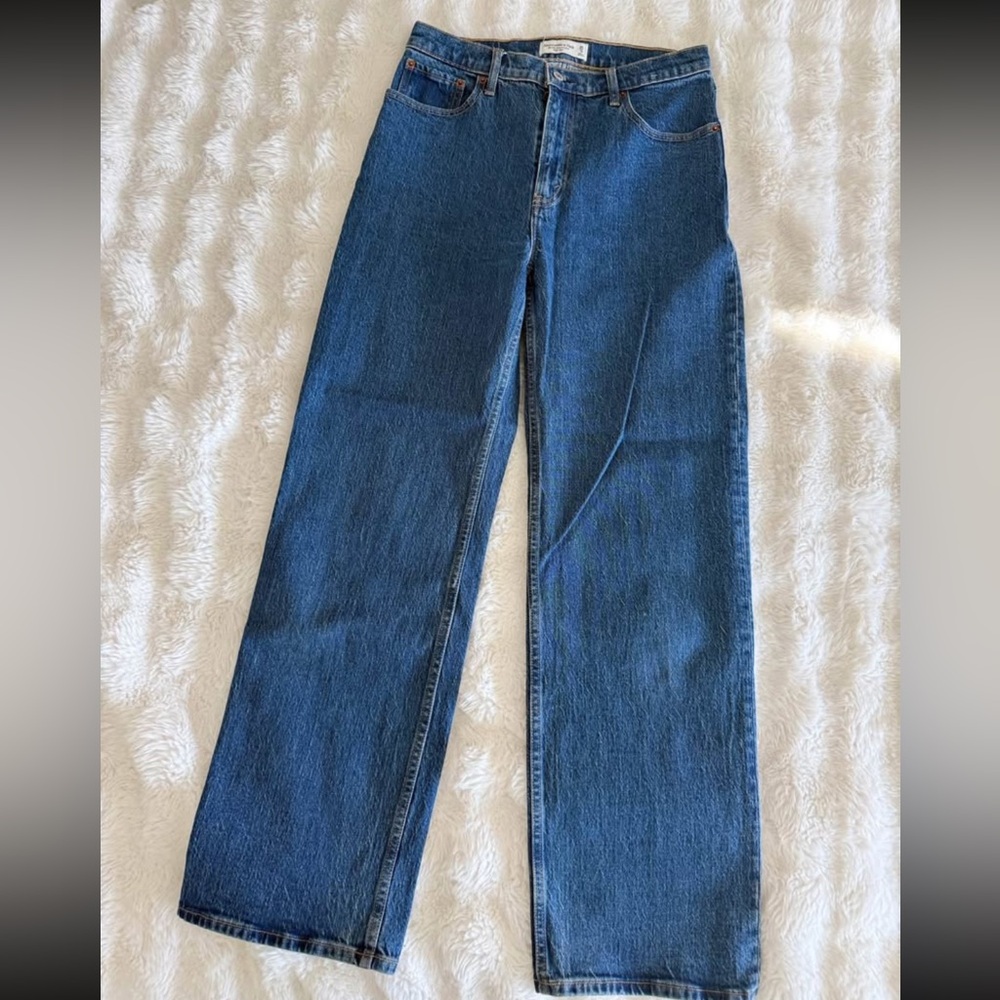 Abercrombie & Fitch Blue High Rise Jeans